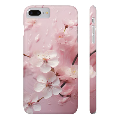 Cherry Blossom Slim Phone Case For I - Phone - Ruppy's Creations