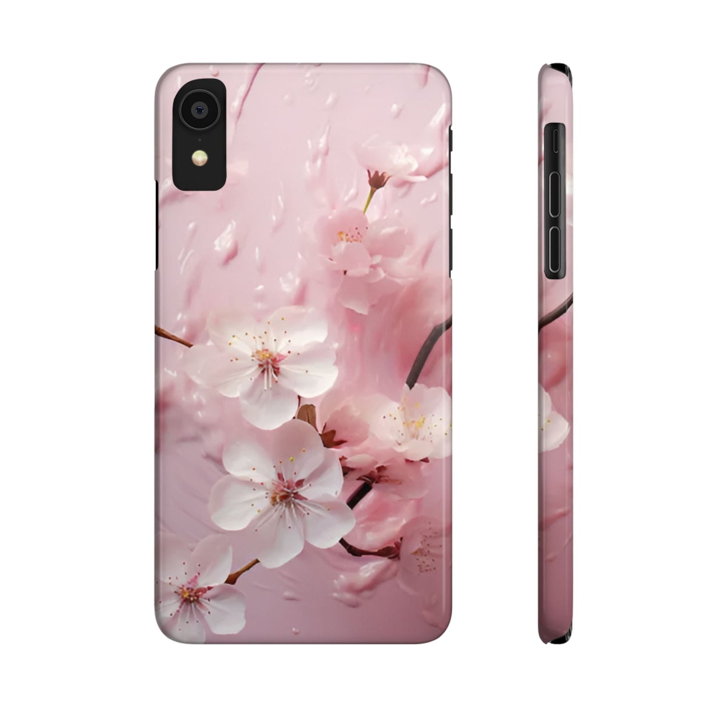 Cherry Blossom Slim Phone Case For I - Phone - Ruppy's Creations