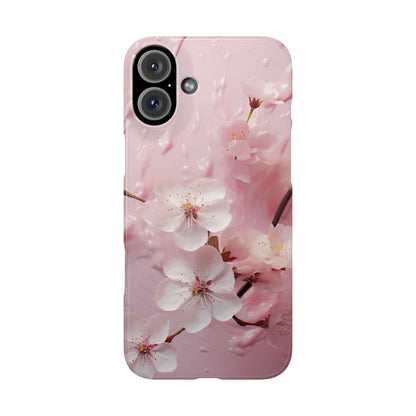 Cherry Blossom Slim Phone Case For I - Phone - Ruppy's Creations