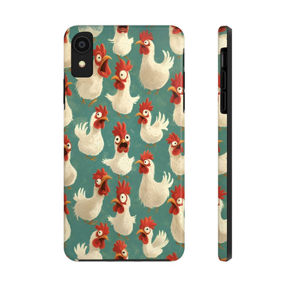 Chicken Frenzy Tough Phone Case For iphone & Samsung Galaxy - Ruppy's Creations