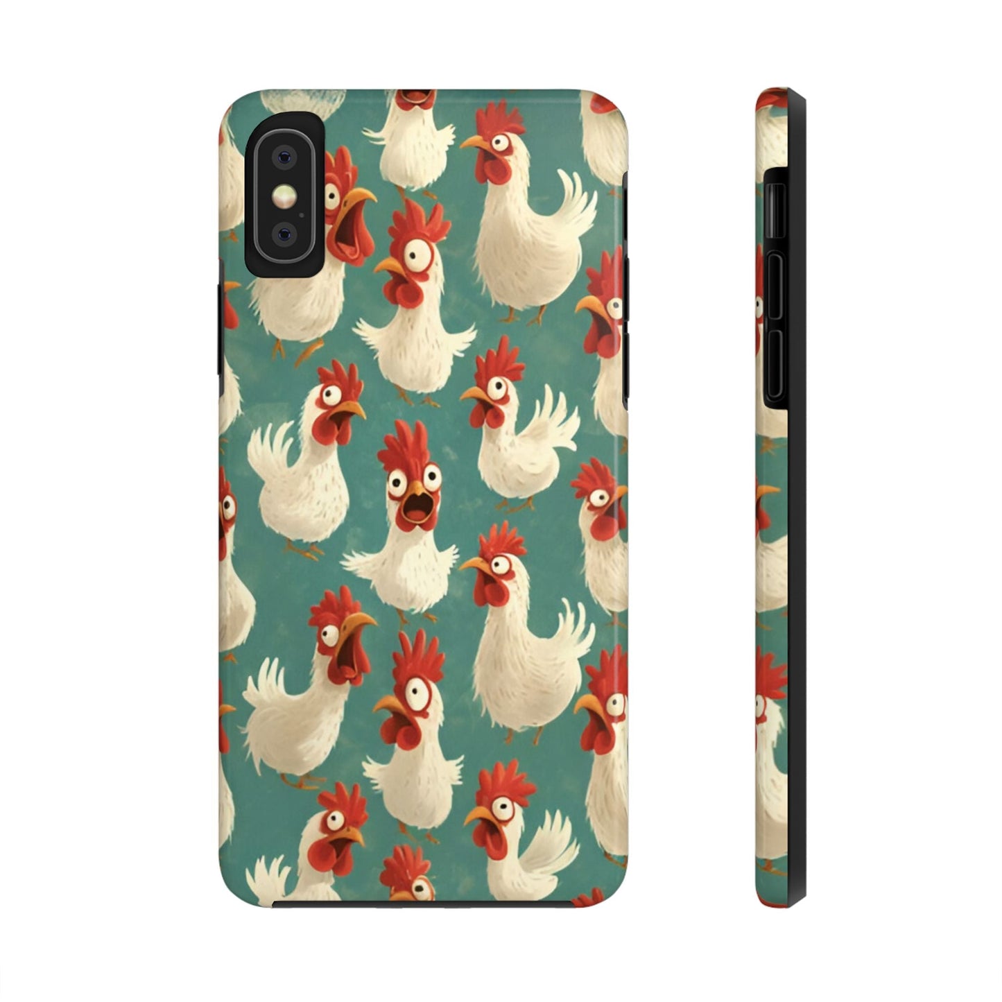 Chicken Frenzy Tough Phone Case For iphone & Samsung Galaxy - Ruppy's Creations