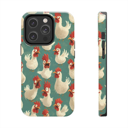 Chicken Frenzy Tough Phone Case For iphone & Samsung Galaxy - Ruppy's Creations