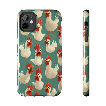 Chicken Frenzy Tough Phone Case For iphone & Samsung Galaxy - Ruppy's Creations