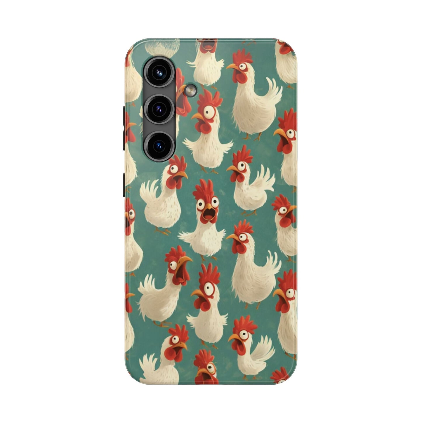 Chicken Frenzy Tough Phone Case For iphone & Samsung Galaxy - Ruppy's Creations