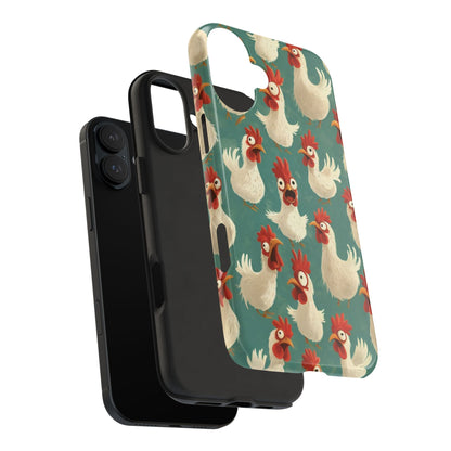 Chicken Frenzy Tough Phone Case For iphone & Samsung Galaxy - Ruppy's Creations