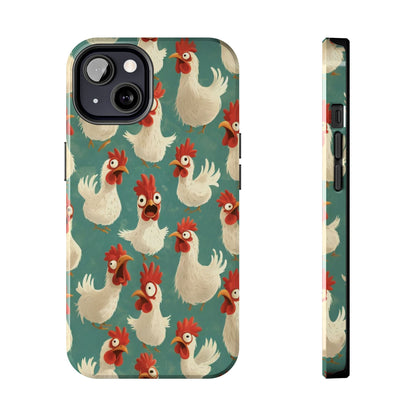 Chicken Frenzy Tough Phone Case For iphone & Samsung Galaxy - Ruppy's Creations