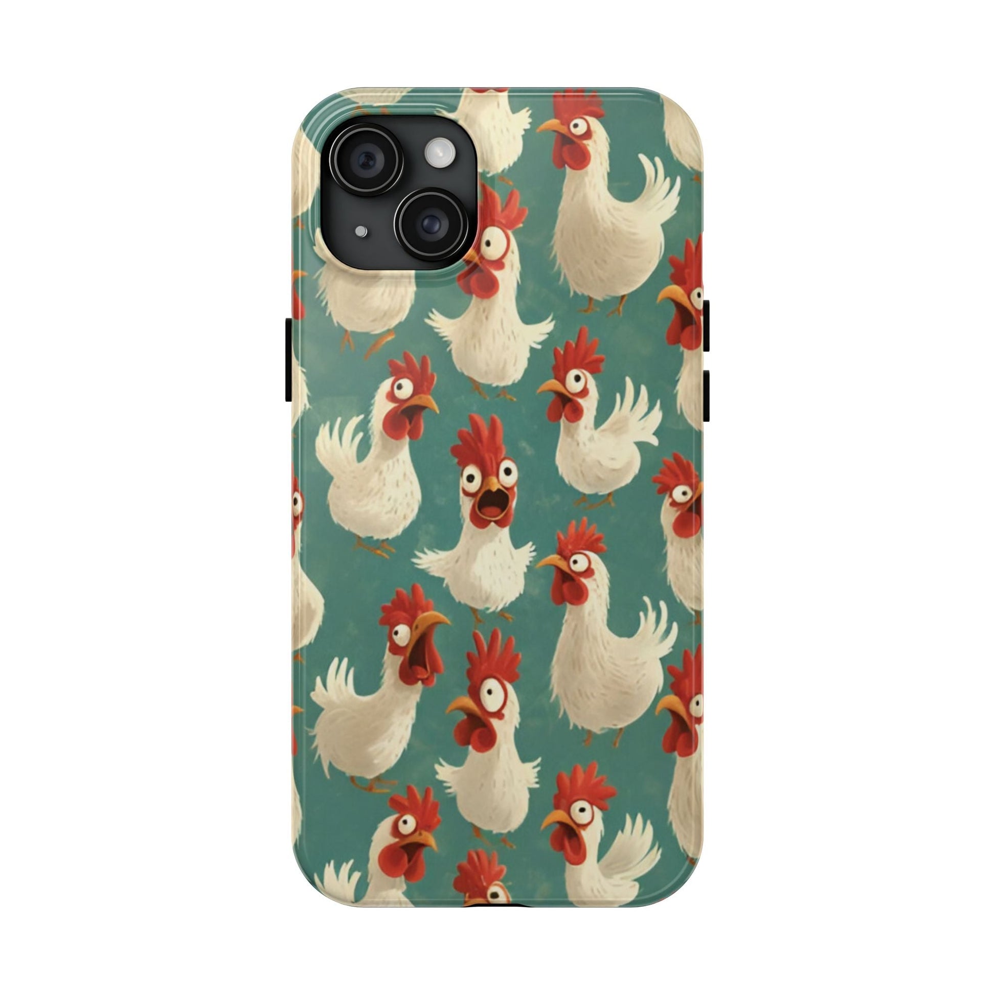 Chicken Frenzy Tough Phone Case For iphone & Samsung Galaxy - Ruppy's Creations