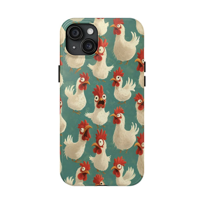 Chicken Frenzy Tough Phone Case For iphone & Samsung Galaxy - Ruppy's Creations