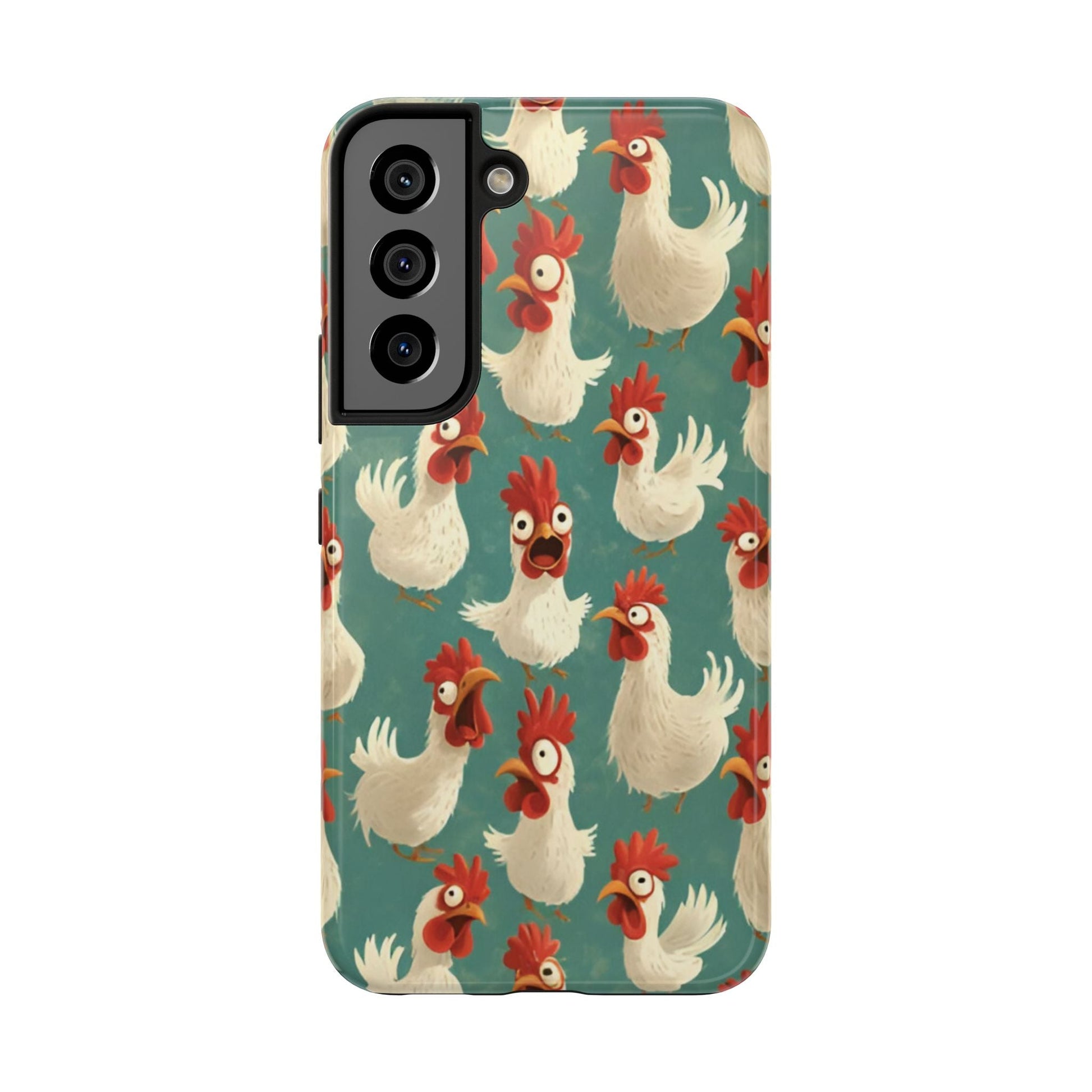 Chicken Frenzy Tough Phone Case For iphone & Samsung Galaxy - Ruppy's Creations