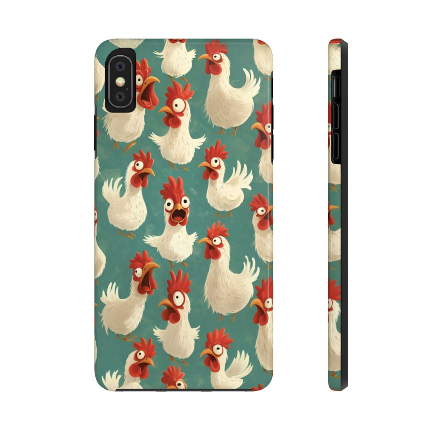 Chicken Frenzy Tough Phone Case For iphone & Samsung Galaxy - Ruppy's Creations