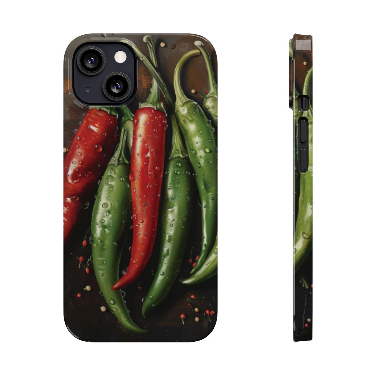 Chili Peppers Slim iPhone Case - Ruppy's Creations