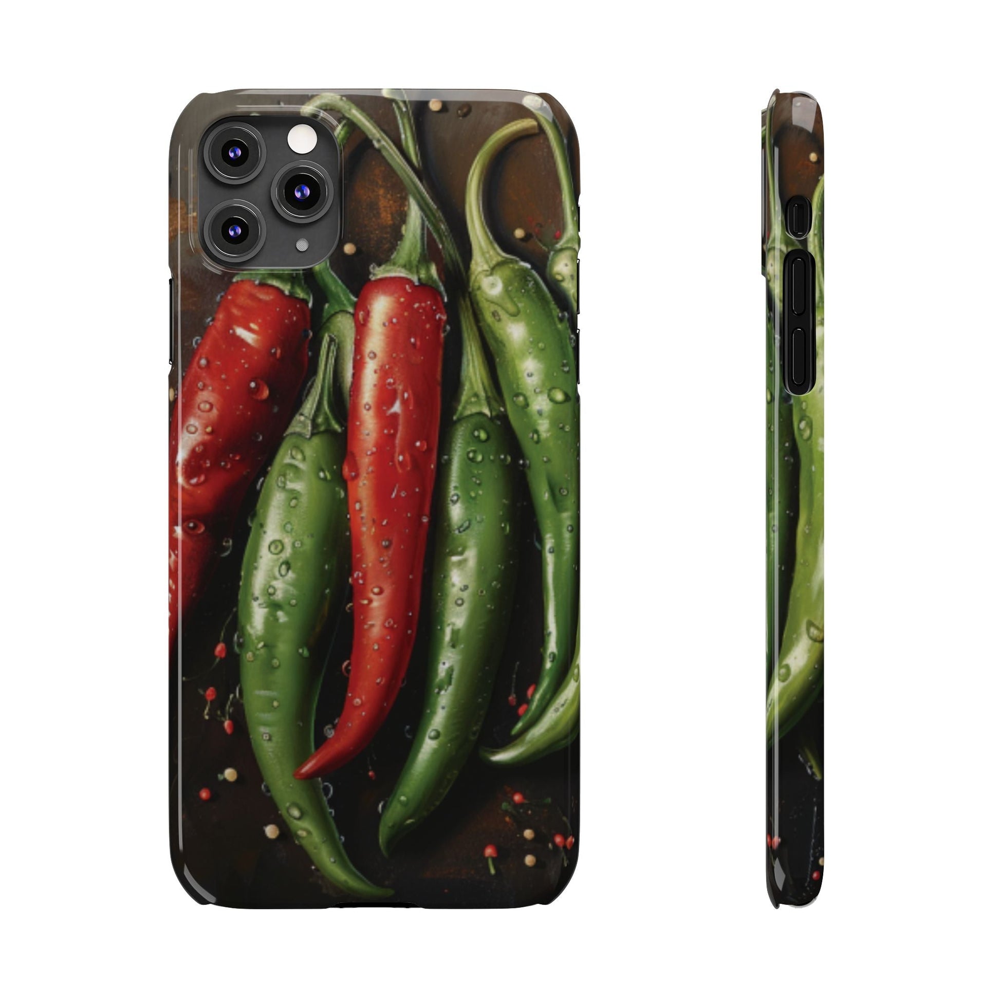 Chili Peppers Slim iPhone Case - Ruppy's Creations