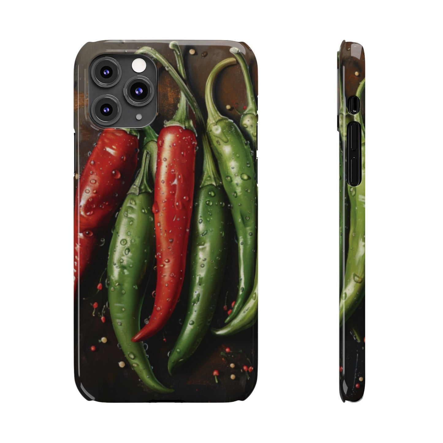 Chili Peppers Slim iPhone Case - Ruppy's Creations