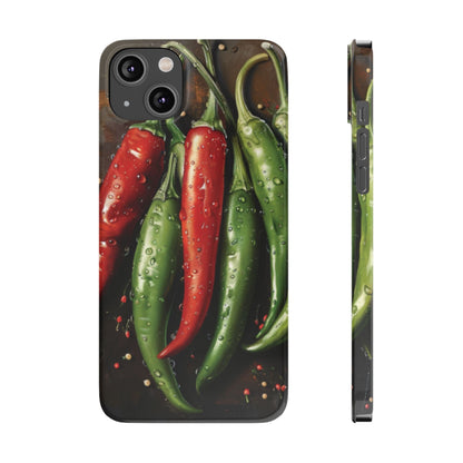 Chili Peppers Slim iPhone Case - Ruppy's Creations