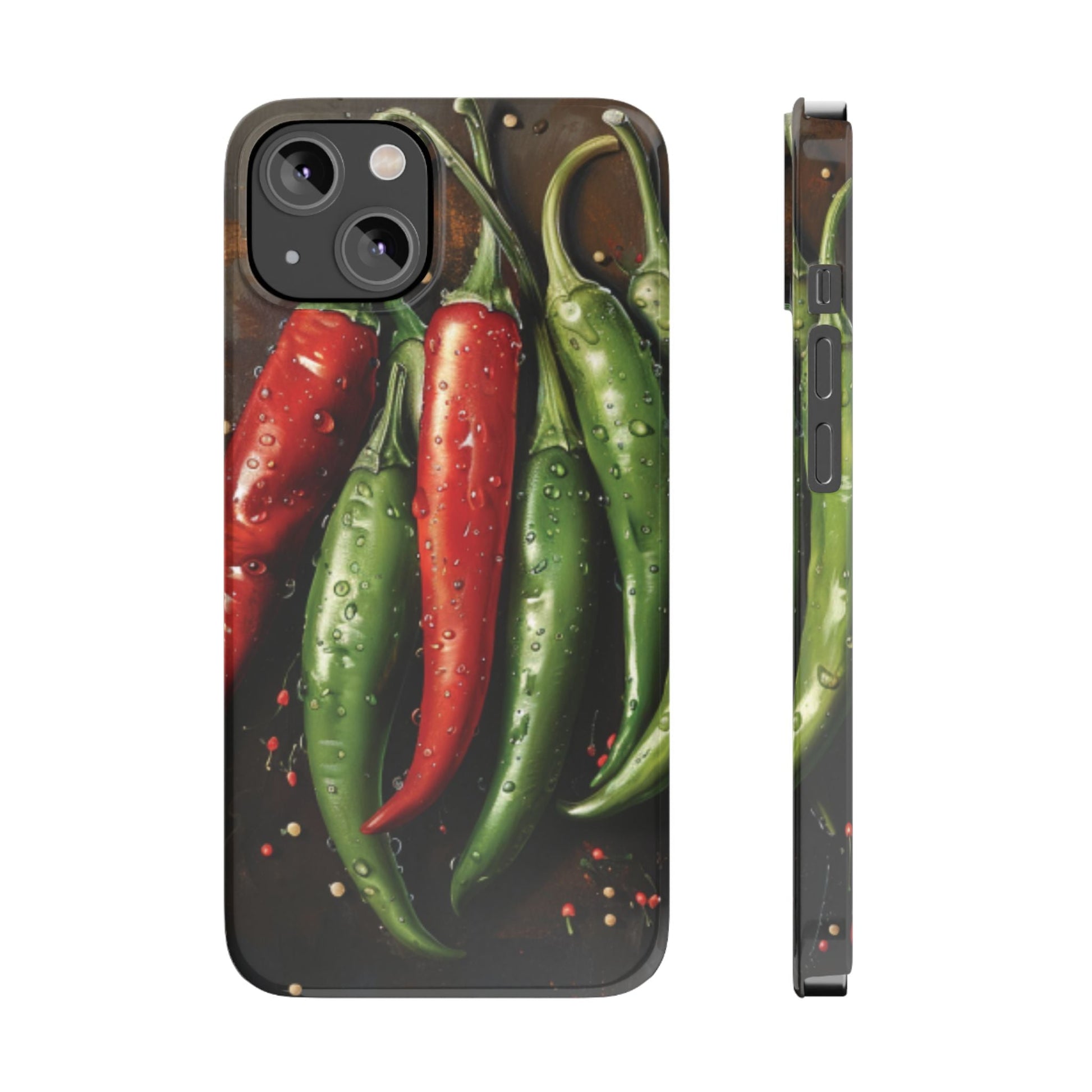 Chili Peppers Slim iPhone Case - Ruppy's Creations