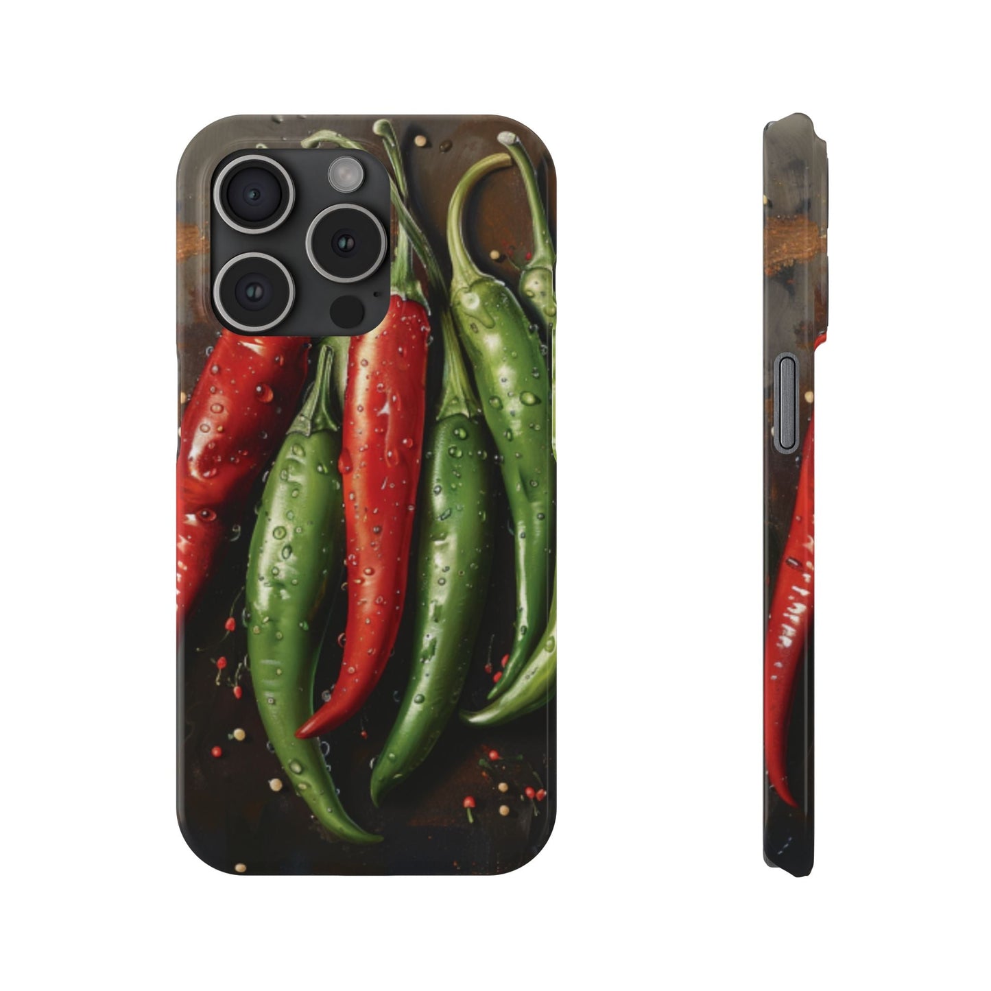 Chili Peppers Slim iPhone Case - Ruppy's Creations