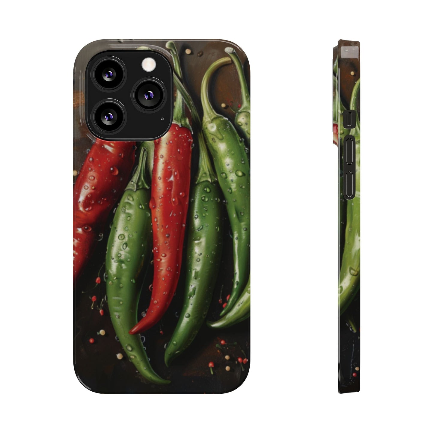 Chili Peppers Slim iPhone Case - Ruppy's Creations