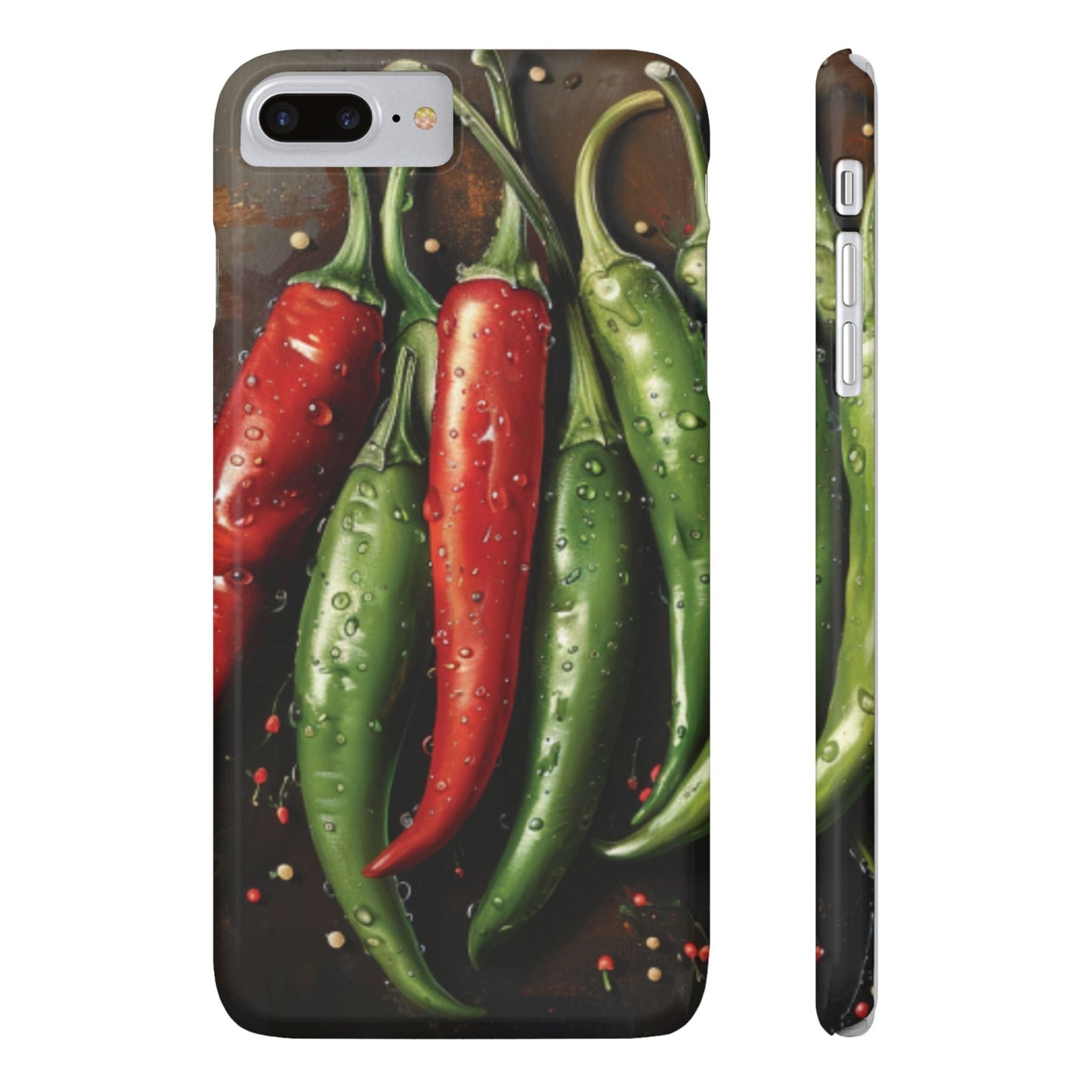 Chili Peppers Slim iPhone Case - Ruppy's Creations