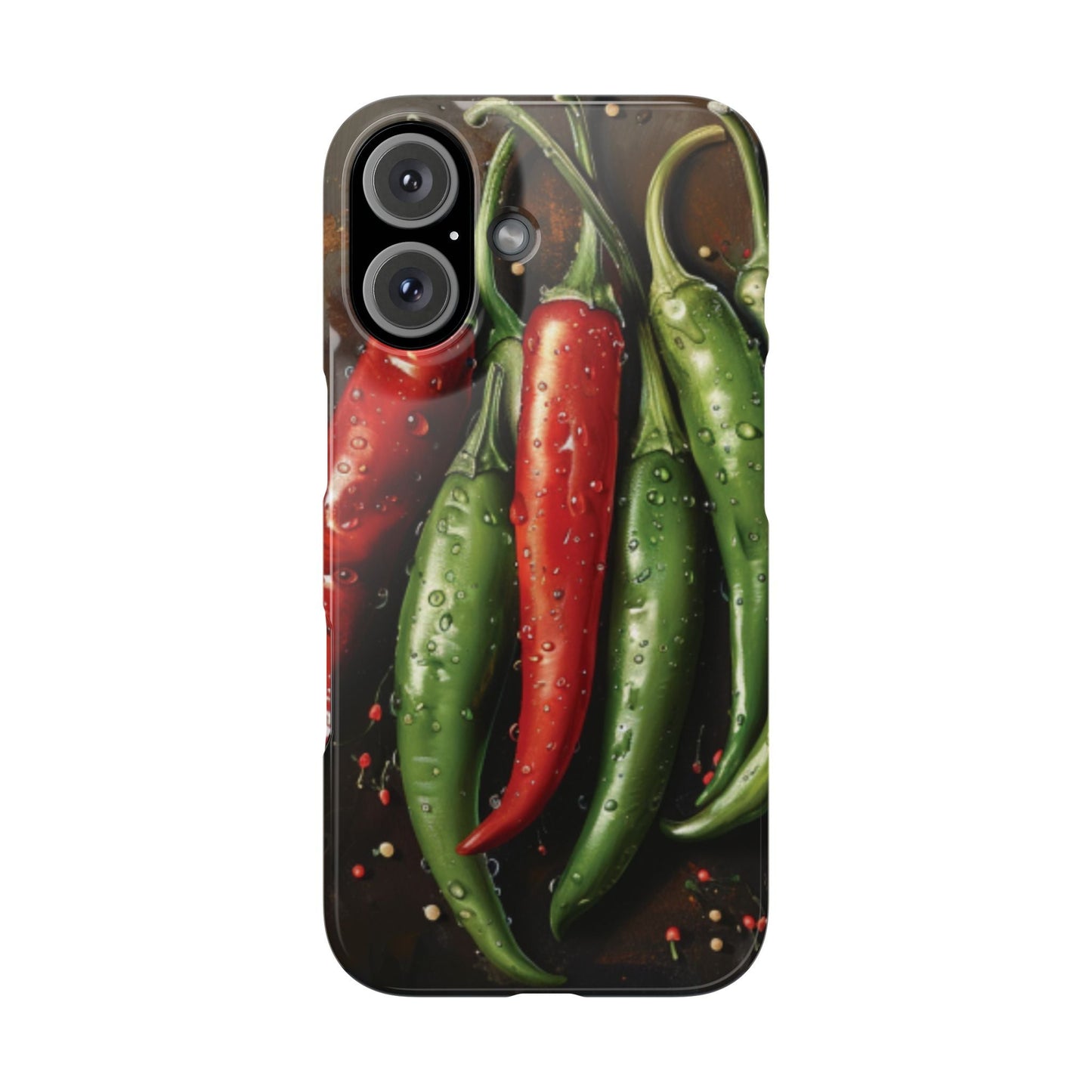 Chili Peppers Slim iPhone Case - Ruppy's Creations