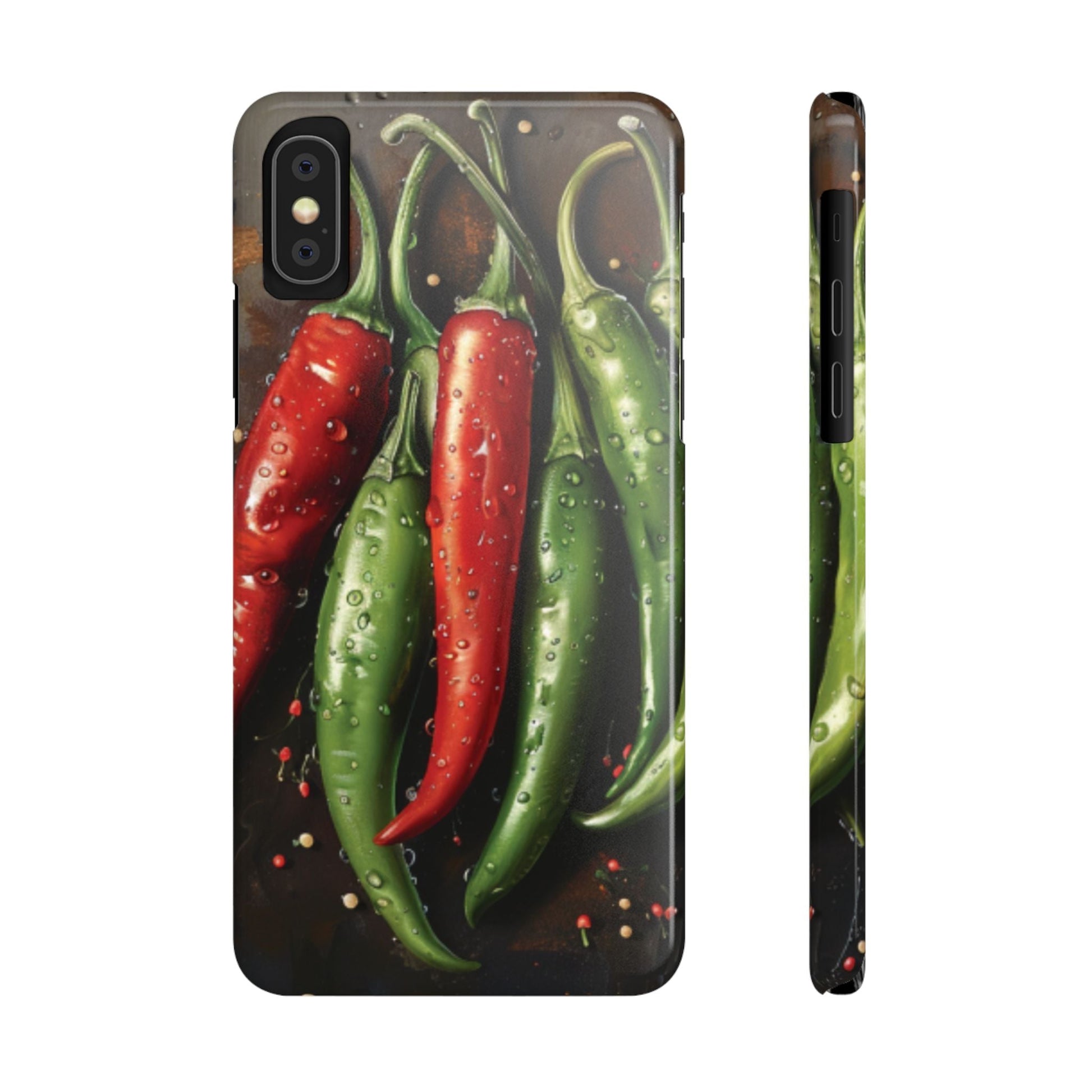 Chili Peppers Slim iPhone Case - Ruppy's Creations