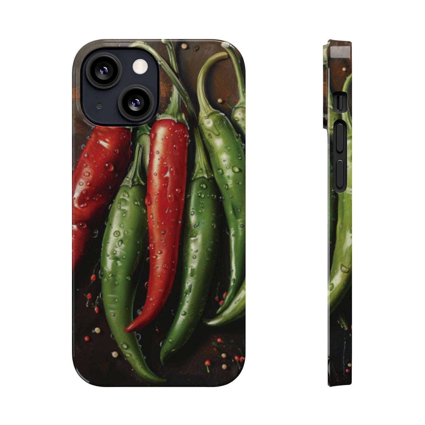 Chili Peppers Slim iPhone Case - Ruppy's Creations