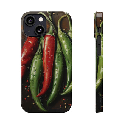 Chili Peppers Slim iPhone Case - Ruppy's Creations