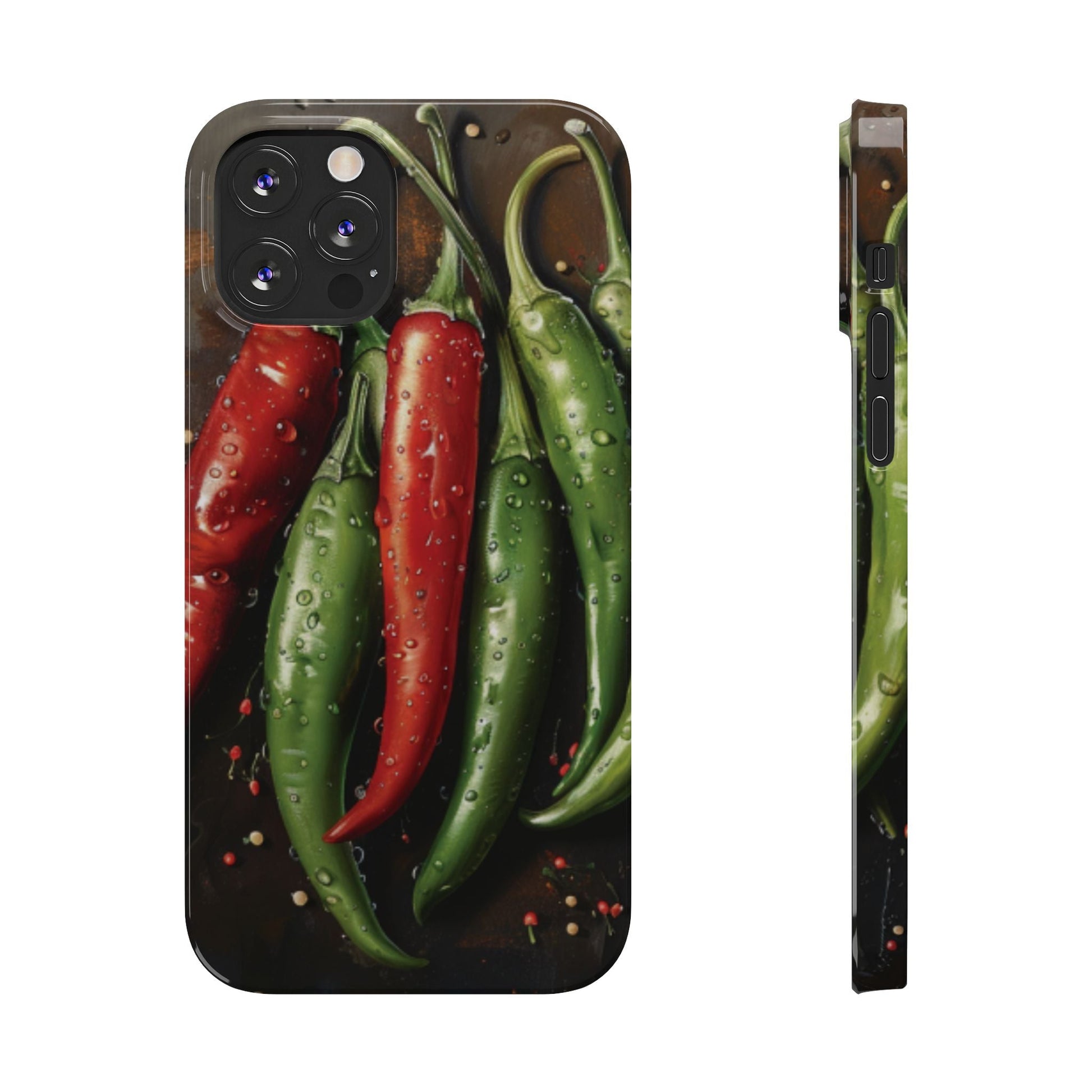 Chili Peppers Slim iPhone Case - Ruppy's Creations