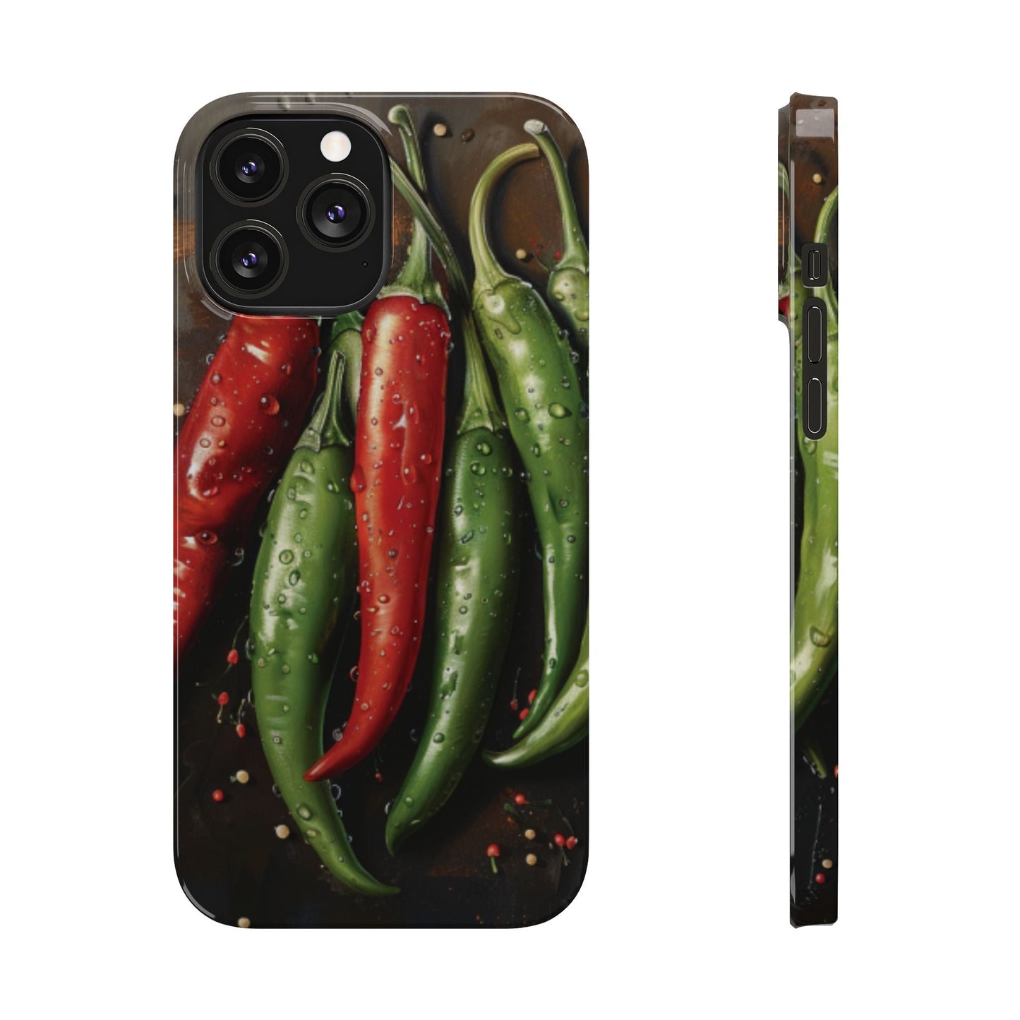 Chili Peppers Slim iPhone Case - Ruppy's Creations