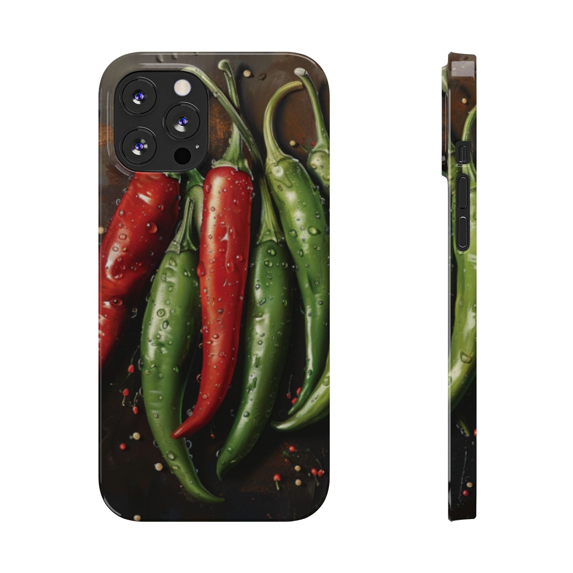 Chili Peppers Slim iPhone Case - Ruppy's Creations