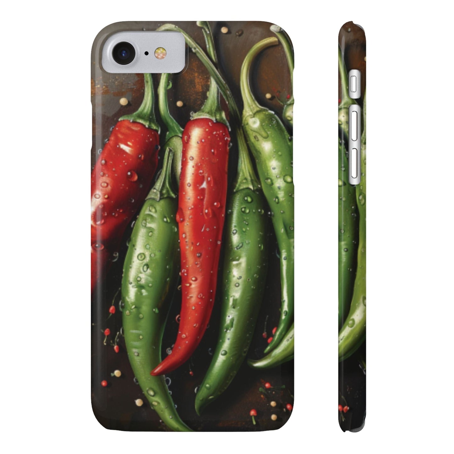 Chili Peppers Slim iPhone Case - Ruppy's Creations