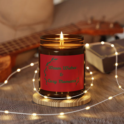 Christmas Cozy Moments Scented Soy Candle 9oz - Ruppy's Creations