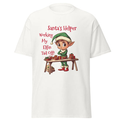 Christmas Overworked Elf Unisex Classic Tee - Ruppy's Creations