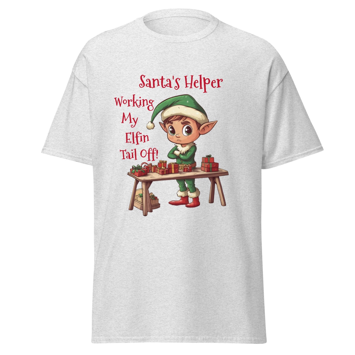 Christmas Overworked Elf Unisex Classic Tee - Ruppy's Creations