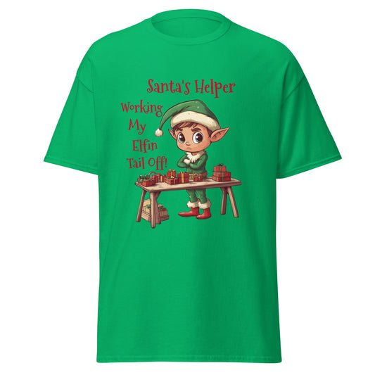 Christmas Overworked Elf Unisex Classic Tee - Ruppy's Creations