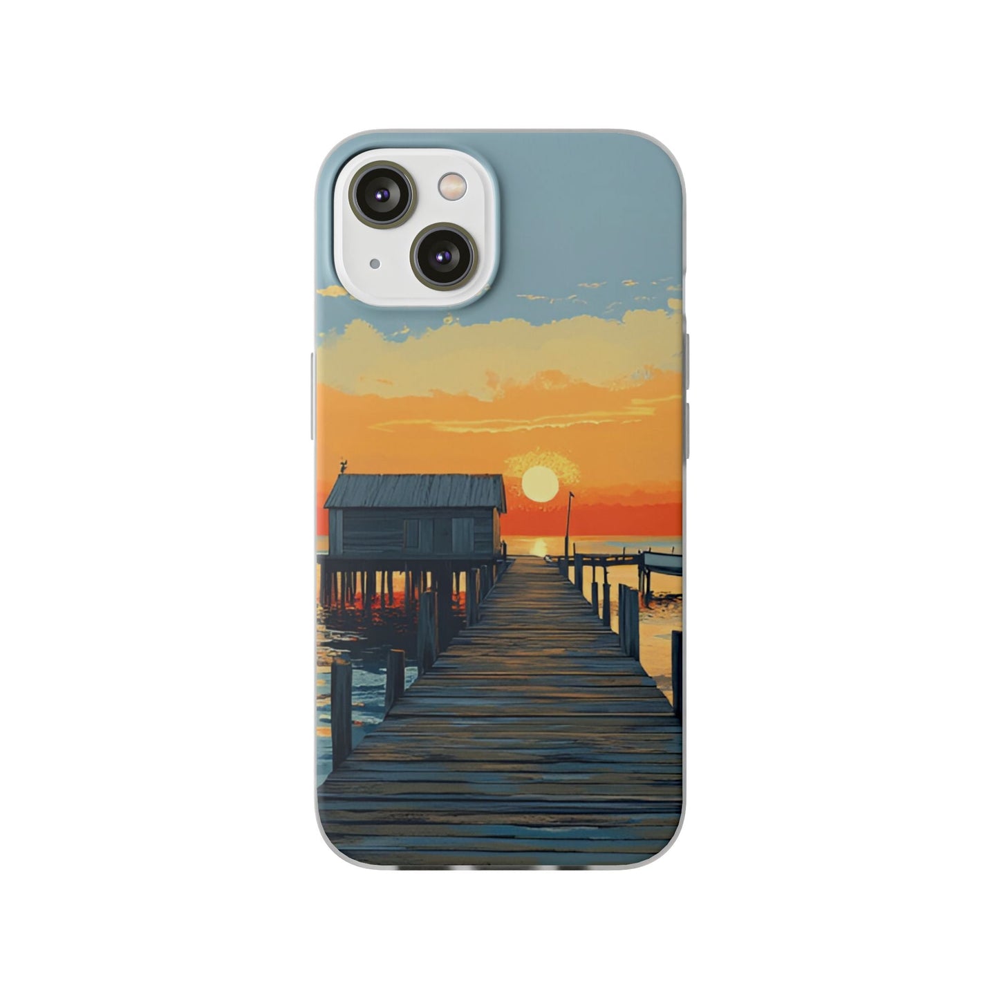 Coastal Sunrise Flexi Case for iphone & Samsung Galaxy - Ruppy's Creations