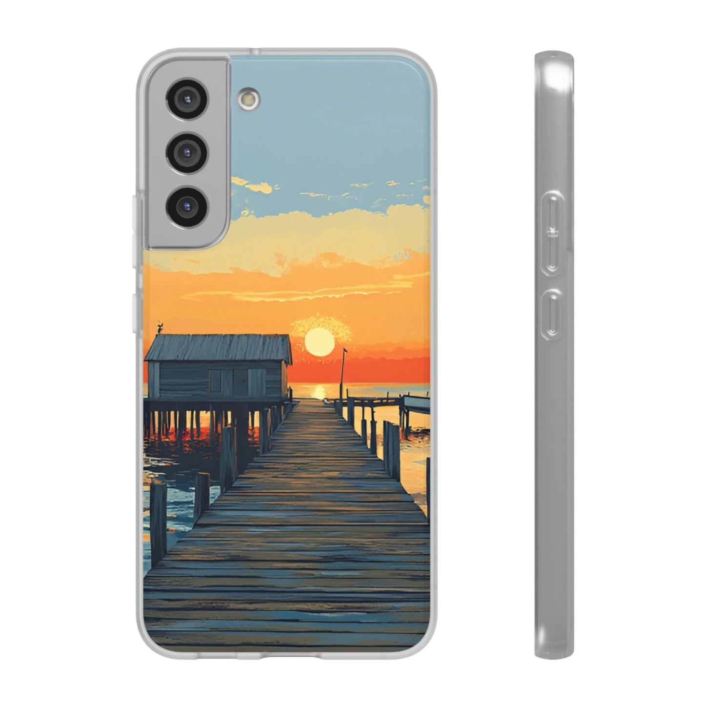 Coastal Sunrise Flexi Case for iphone & Samsung Galaxy - Ruppy's Creations