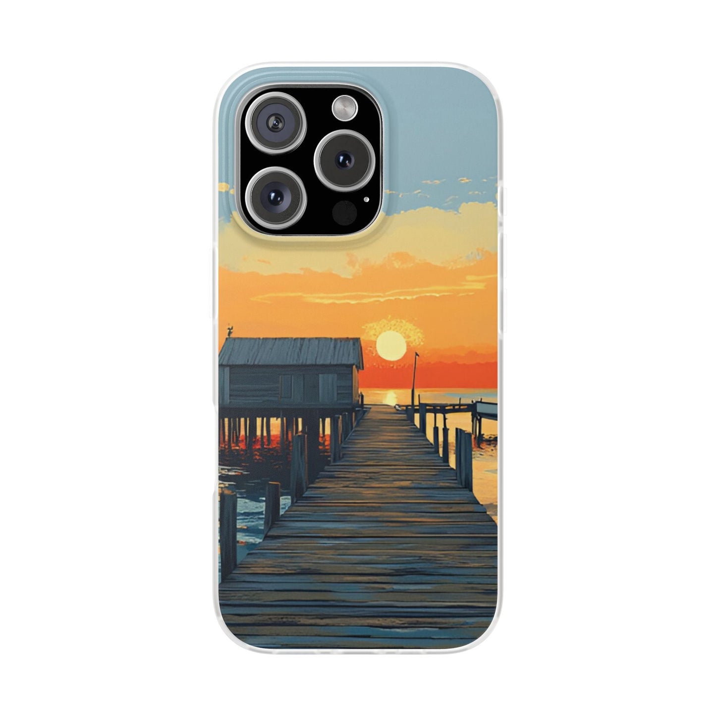 Coastal Sunrise Flexi Case for iphone & Samsung Galaxy - Ruppy's Creations