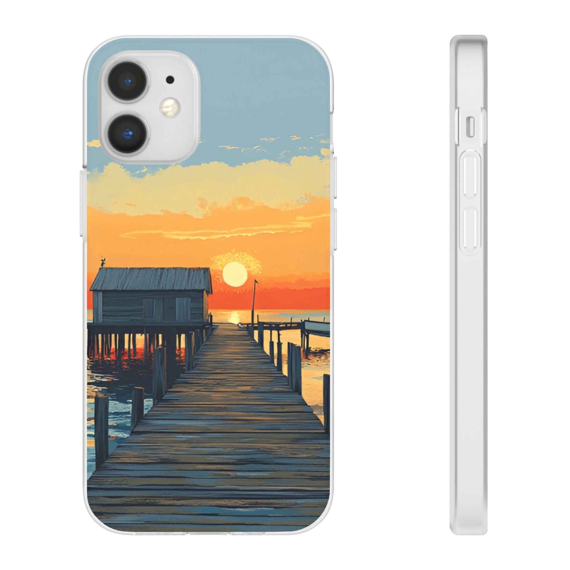 Coastal Sunrise Flexi Case for iphone & Samsung Galaxy - Ruppy's Creations