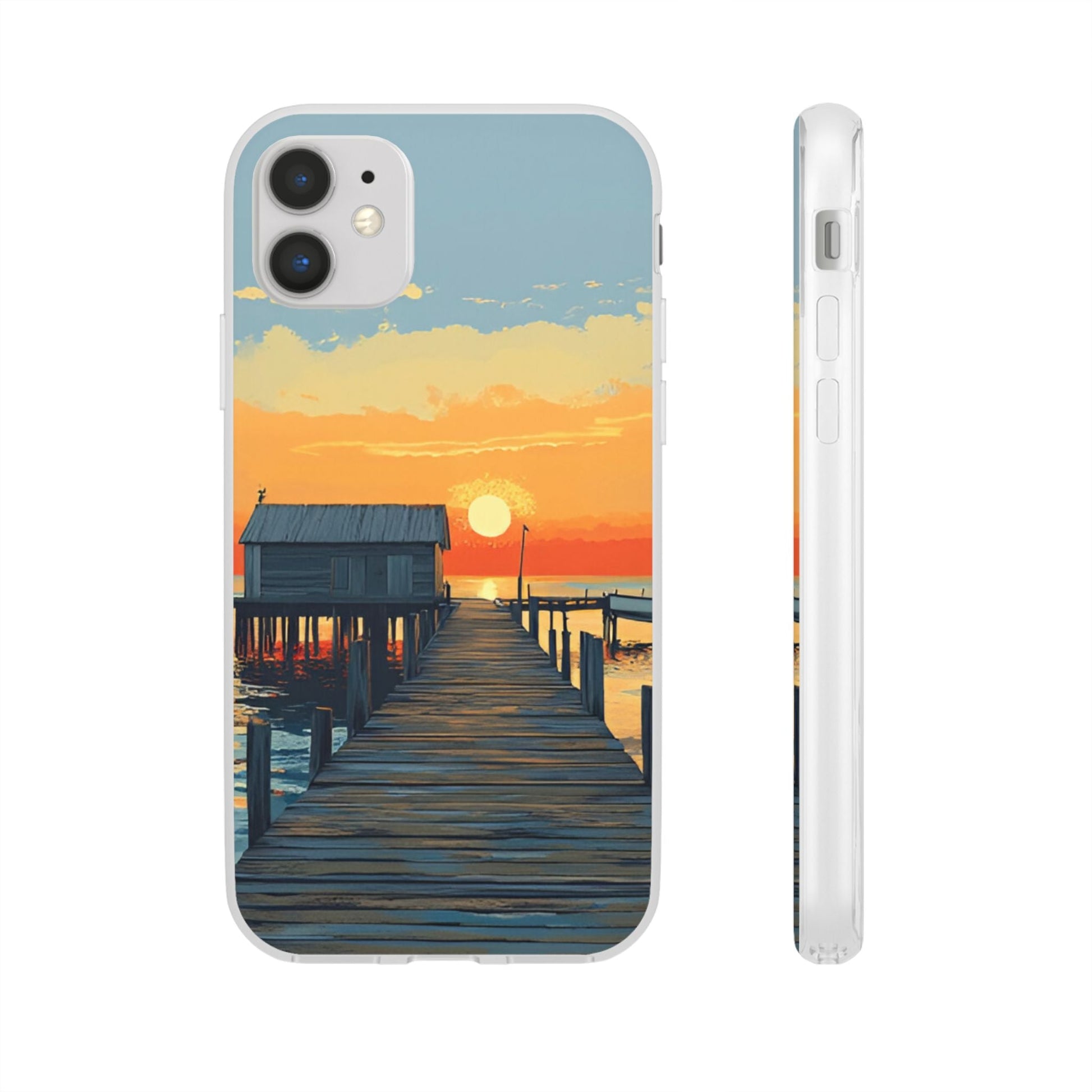 Coastal Sunrise Flexi Case for iphone & Samsung Galaxy - Ruppy's Creations