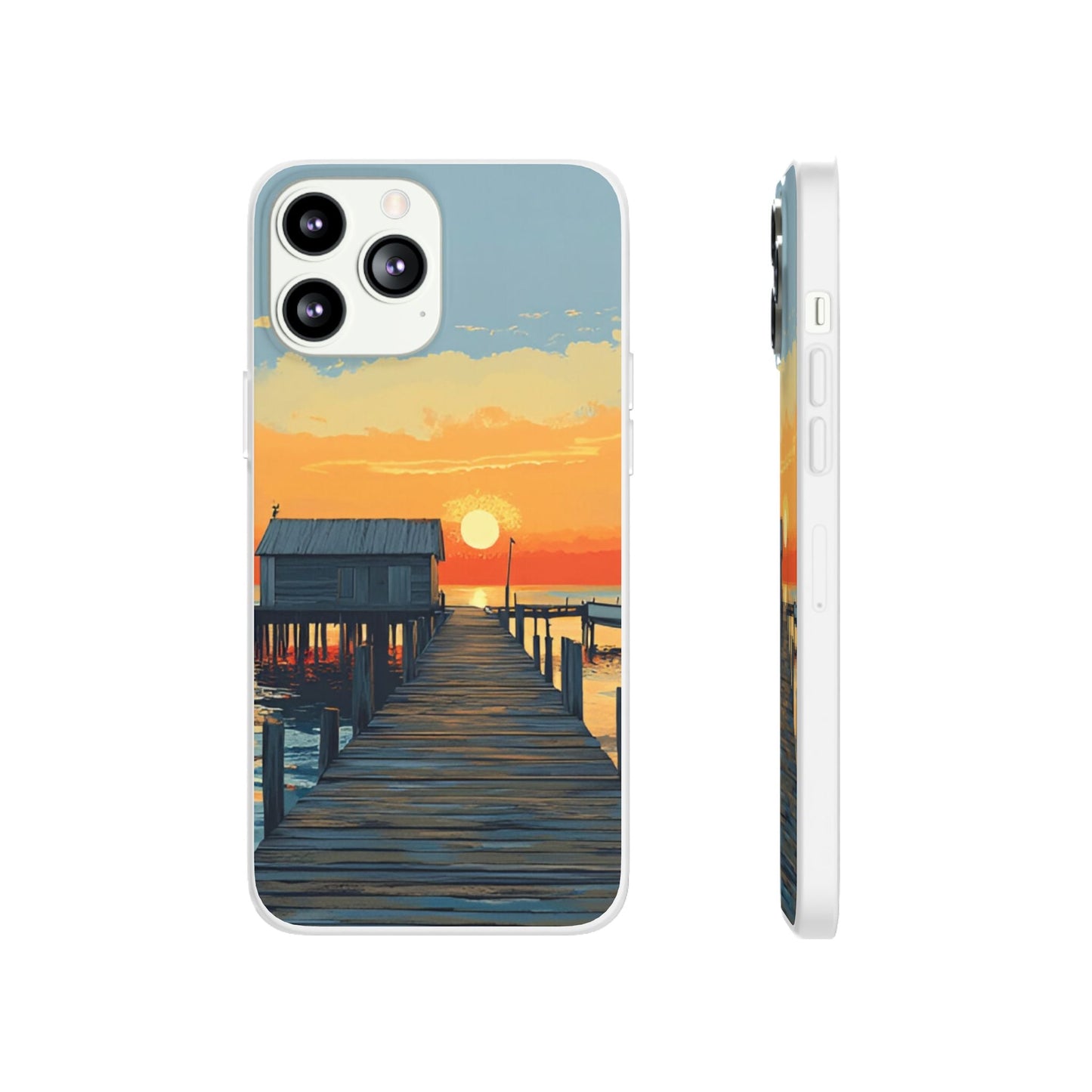 Coastal Sunrise Flexi Case for iphone & Samsung Galaxy - Ruppy's Creations