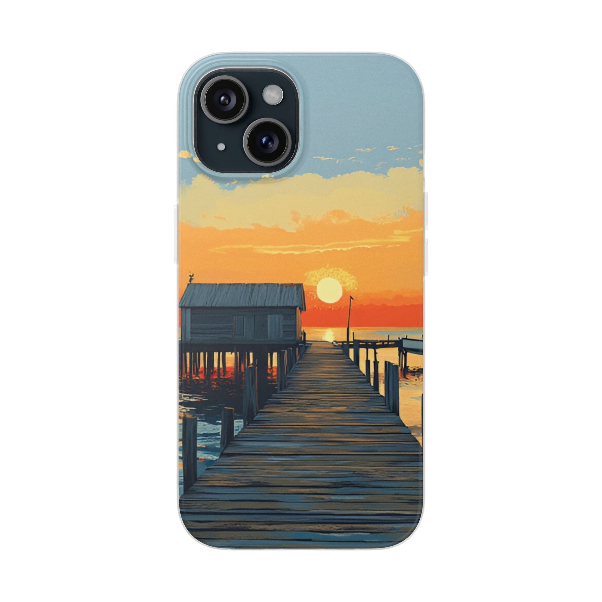 Coastal Sunrise Flexi Case for iphone & Samsung Galaxy - Ruppy's Creations