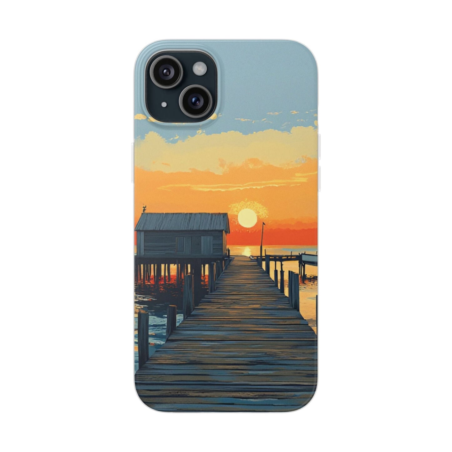 Coastal Sunrise Flexi Case for iphone & Samsung Galaxy - Ruppy's Creations