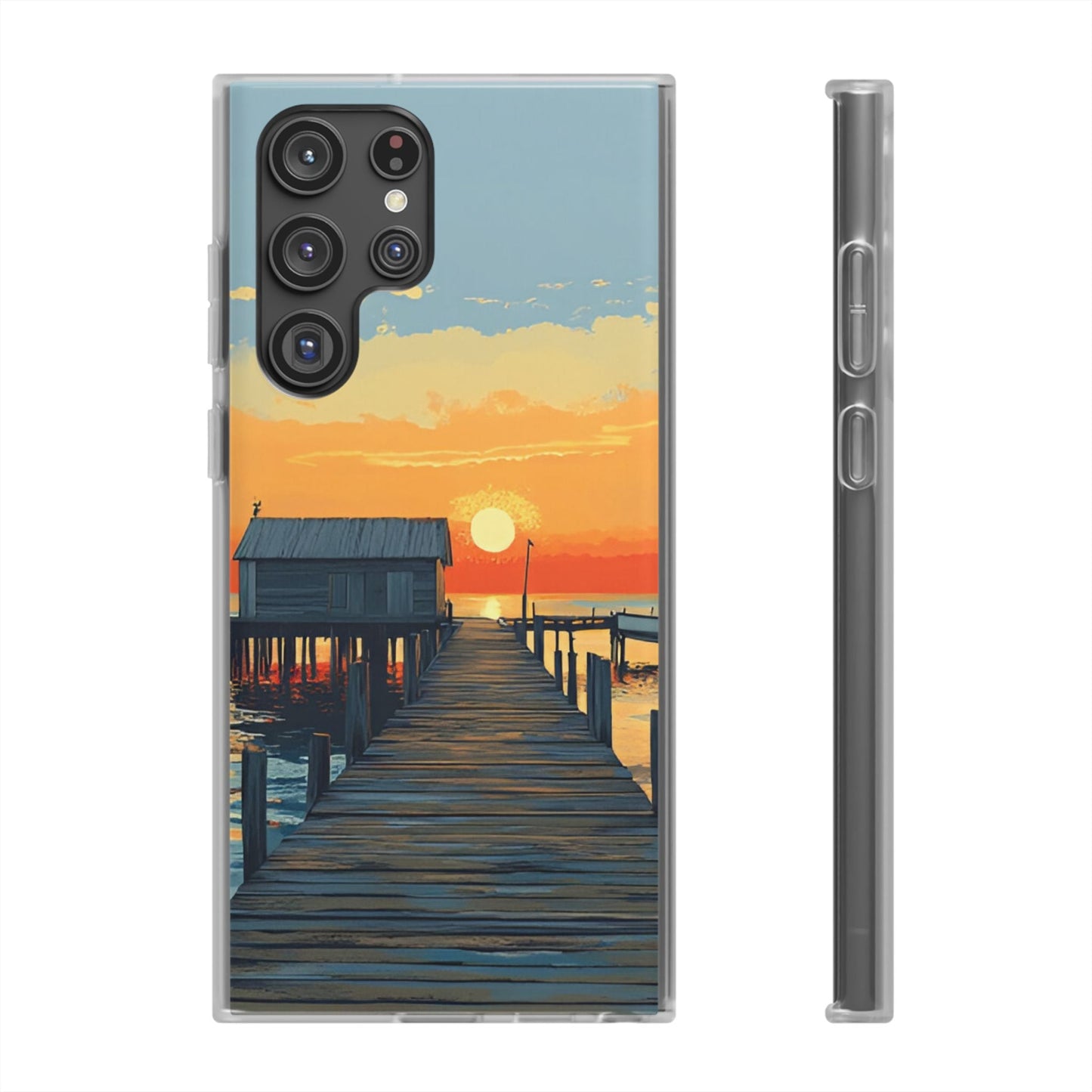 Coastal Sunrise Flexi Case for iphone & Samsung Galaxy - Ruppy's Creations