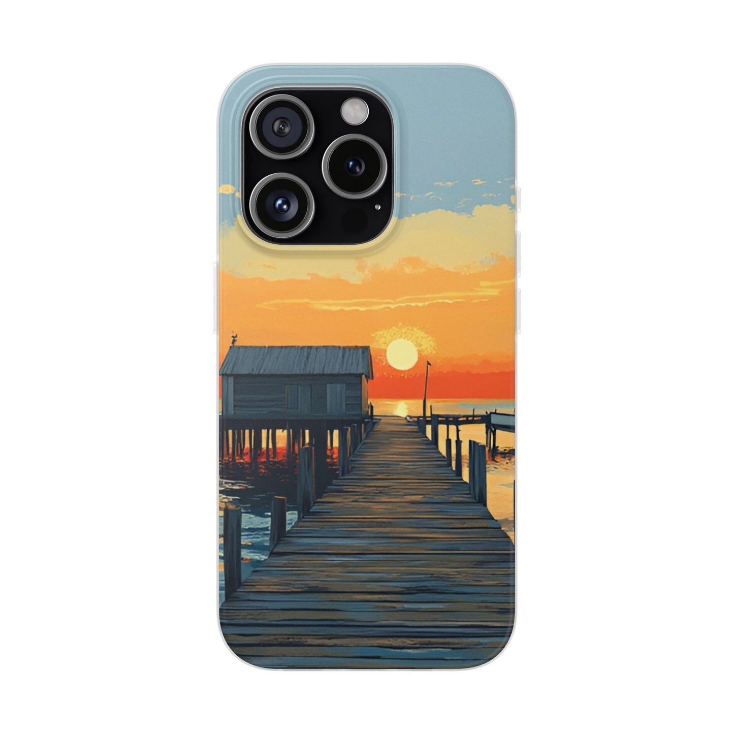 Coastal Sunrise Flexi Case for iphone & Samsung Galaxy - Ruppy's Creations