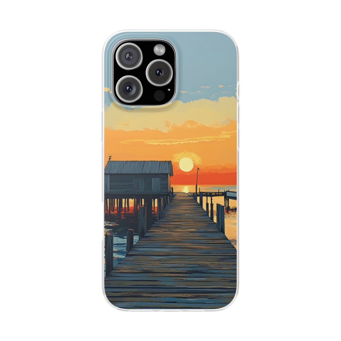 Coastal Sunrise Flexi Case for iphone & Samsung Galaxy - Ruppy's Creations