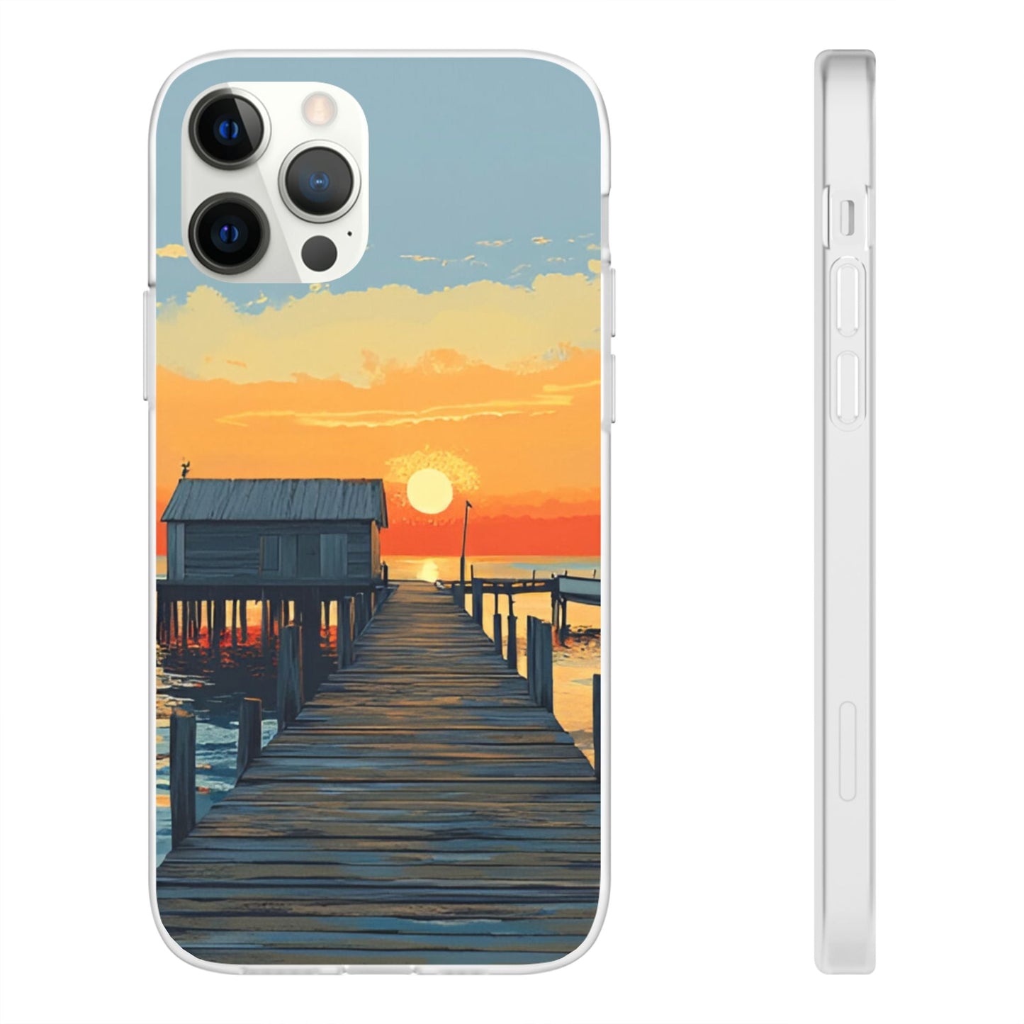 Coastal Sunrise Flexi Case for iphone & Samsung Galaxy - Ruppy's Creations