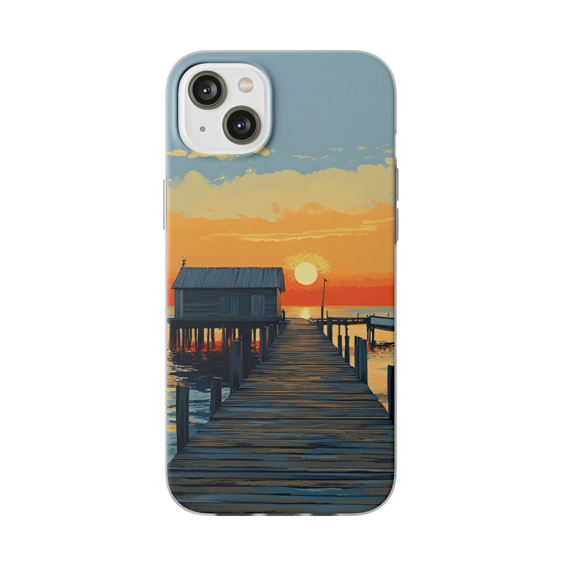 Coastal Sunrise Flexi Case for iphone & Samsung Galaxy - Ruppy's Creations