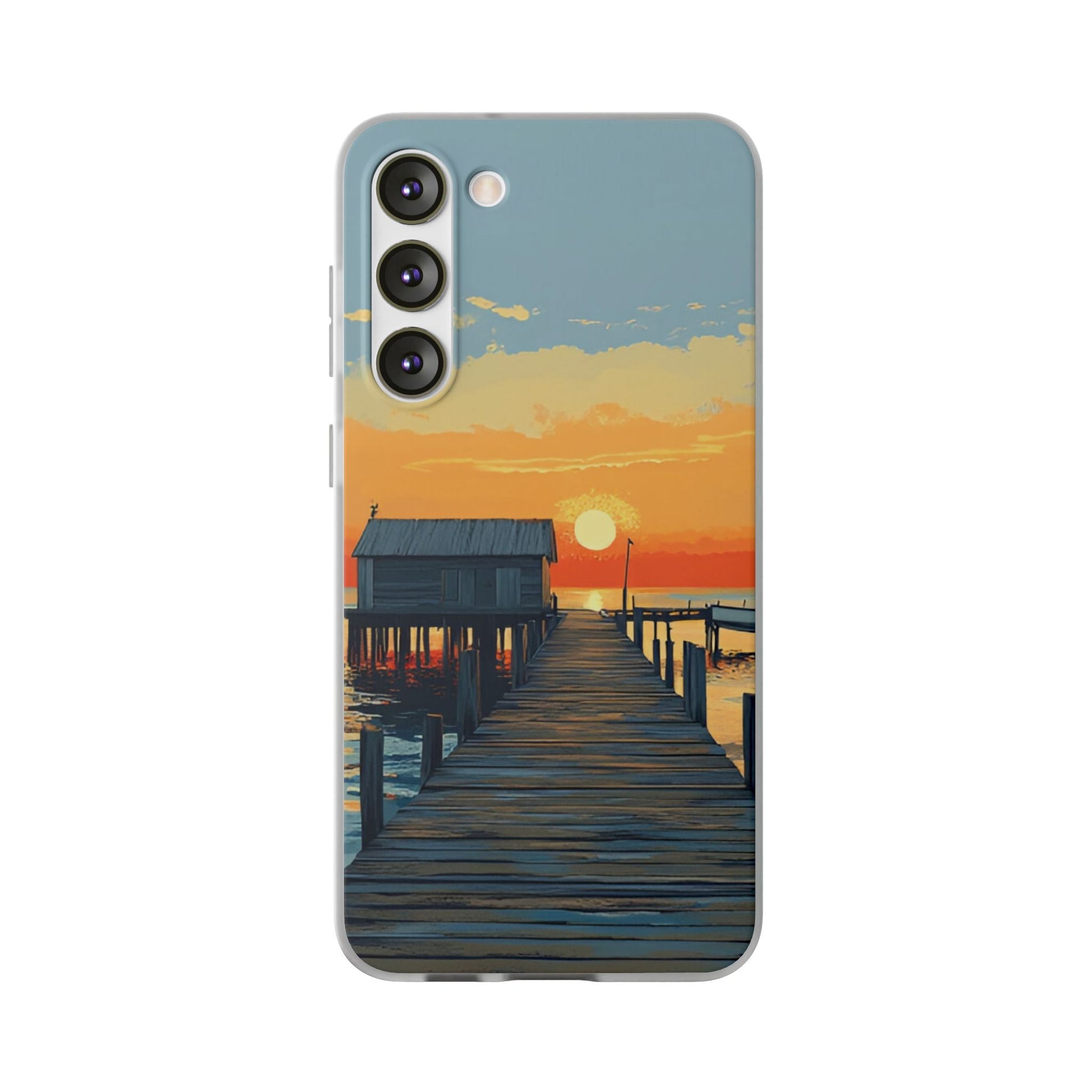 Coastal Sunrise Flexi Case for iphone & Samsung Galaxy - Ruppy's Creations