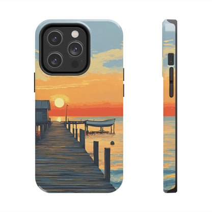 Coastal Sunrise Tough Phone Case For iphone & Samsung Galaxy - Ruppy's Creations