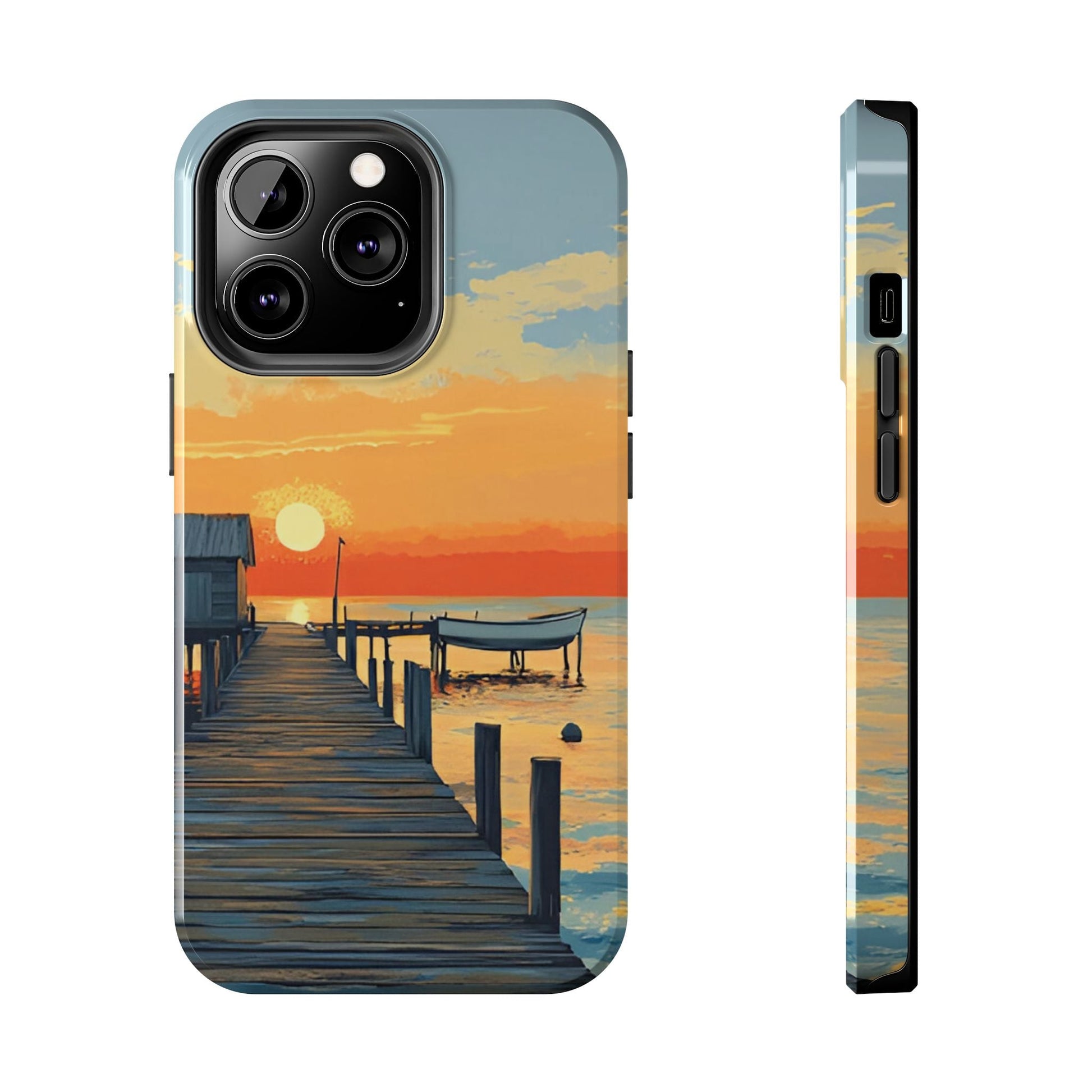 Coastal Sunrise Tough Phone Case For iphone & Samsung Galaxy - Ruppy's Creations